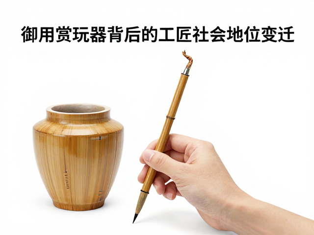 竹笔勾笔技法的工艺核心与视觉呈现