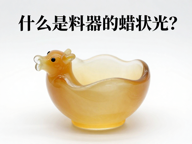 玻璃术语科普，什么是料器的蜡状光？揭秘古法工艺光泽