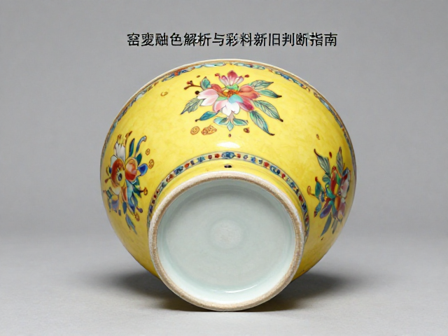 雍正窑变釉的呈色机理与视觉特征