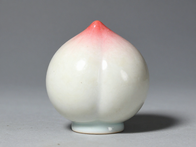 老桃形寓意长寿,如何看底足处理判断器型端正度?