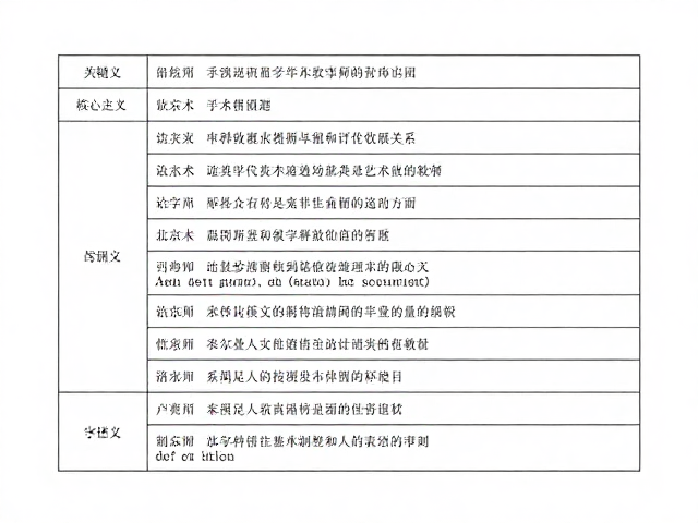 收藏术语解释与记录表模板,学术论坛社区干货分享
