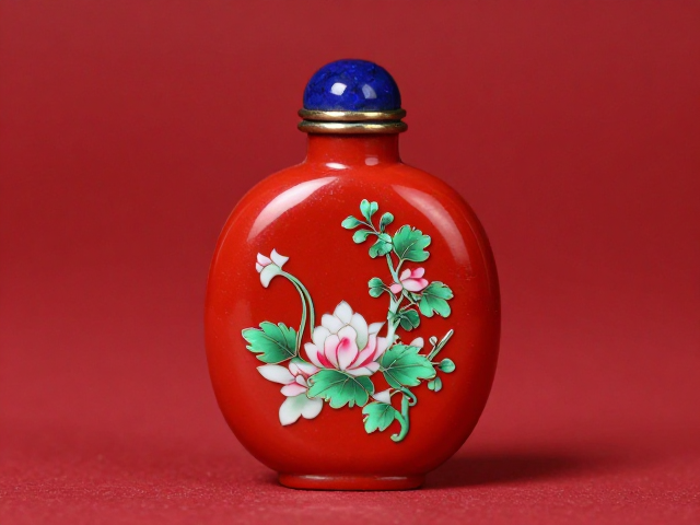 帝王朱红与内画技艺的百年传承