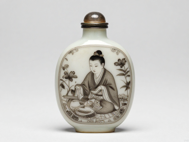 内画工艺的精微呈现与单色美学