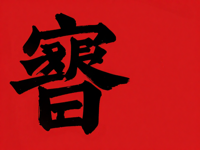 黑红强对比的视觉张力与鲁派内画根基