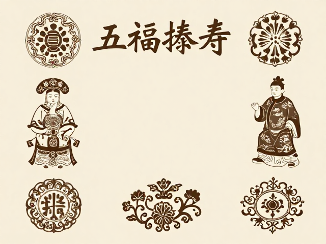 晚清“五福捧寿”纹样的宫廷审美定型