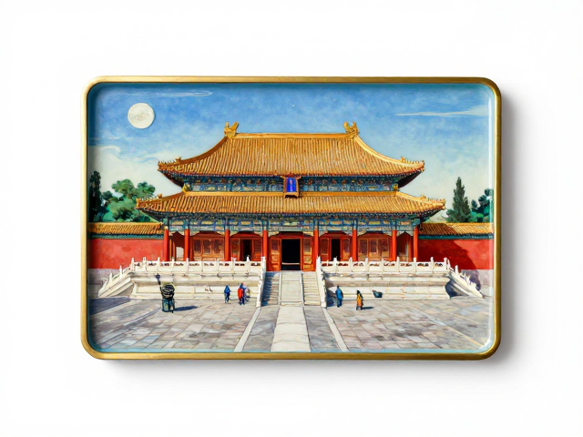 宫廷画珐琅调釉板的材质特性与工艺基础