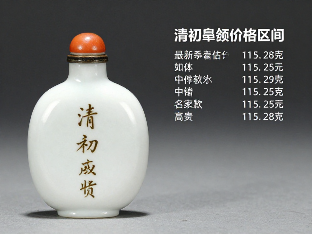 清初鼻烟壶的市场定位与核心价值