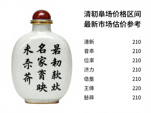 最新市场估价参考与价格区间分析