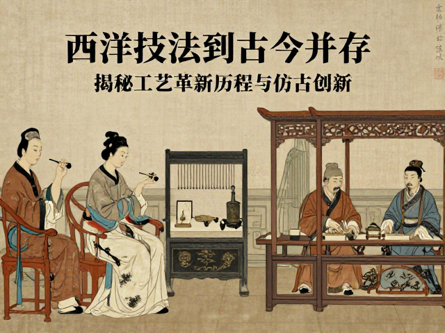 西洋技法传入与本土工艺的早期融合