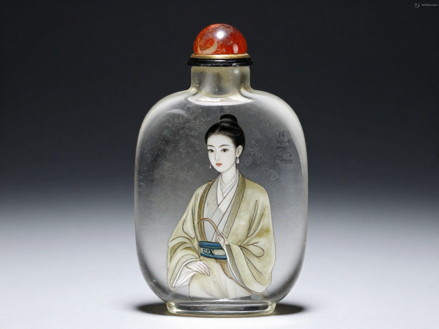 水晶材质特性对内画艺术表现力的影响