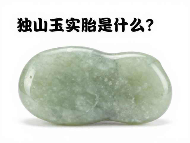 独山玉实胎的概念界定与材质特征