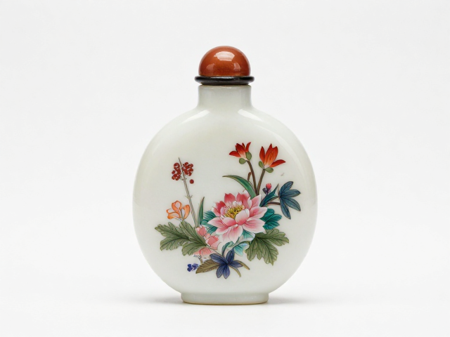 扁圆器型与内画工艺的契合度分析