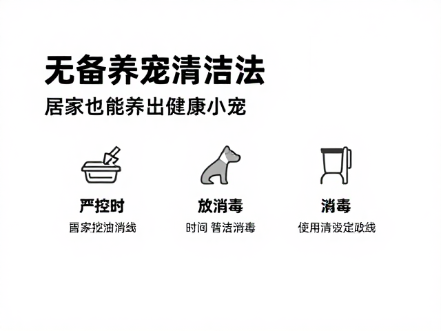 建立极简清洁动线，以时间管理替代过度劳作