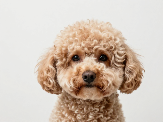 卷毛犬毛发预处理与底色管理