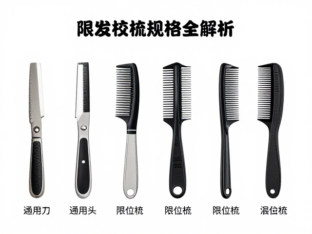 限位梳规格与修剪长度的对应