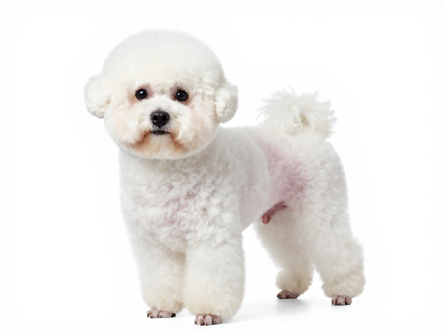 比熊犬双色渐变染色的视觉逻辑与流行趋势