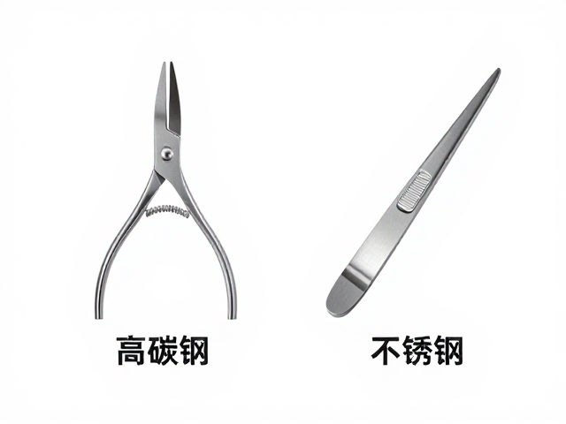 核心材质特性解析：高碳钢与不锈钢的物理差异