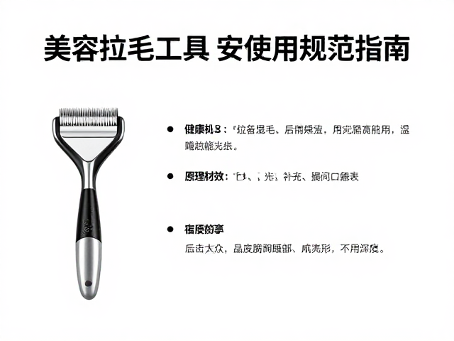 美容拉毛工具的核心原理与适用材质