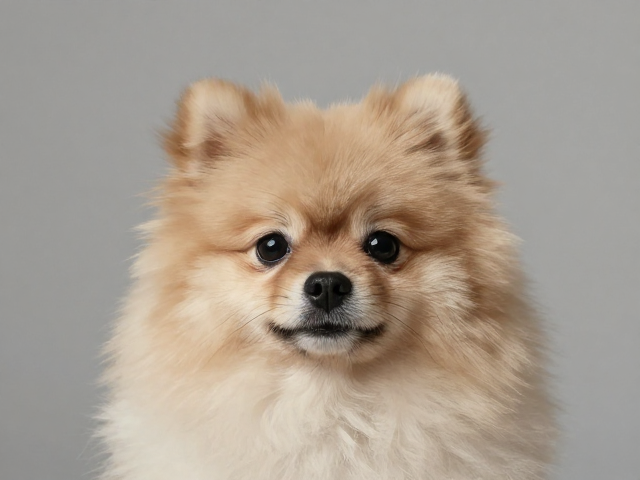 博美犬耳朵轻奢低饱和撞色设计,高级感满满