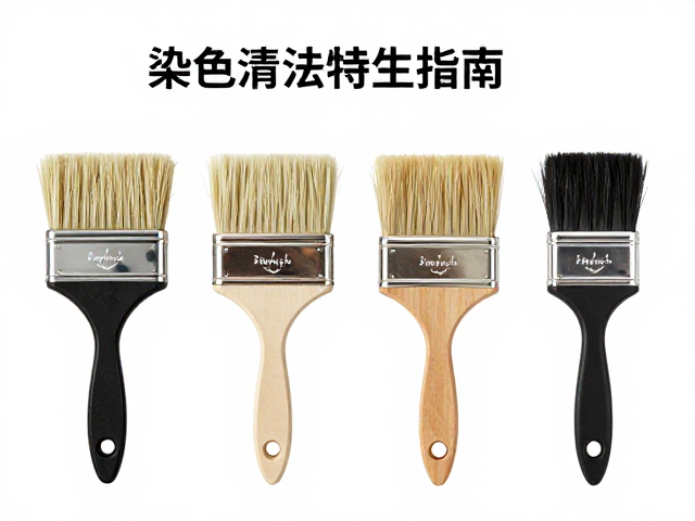 染色毛刷分区使用的核心逻辑与卫生标准