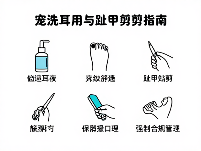 趾甲修剪的安全技巧与频率