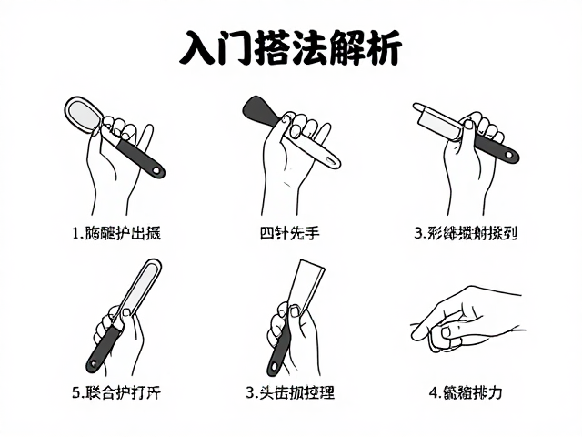 新手必看,工具搭配方案,入门教学,梳理手法全解析