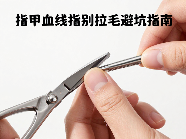 指甲血线识别:透视结构与修剪界限