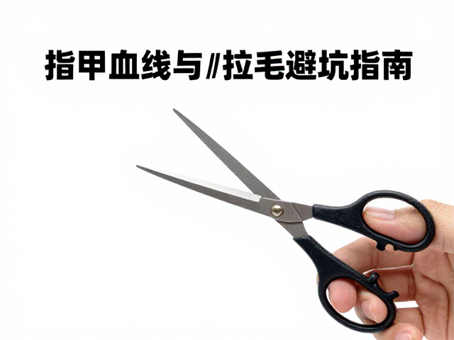 剪刀拉毛:工具选择与手法避坑