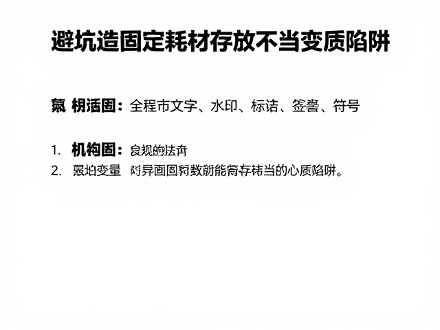 环境变量对耗材寿命的影响机制