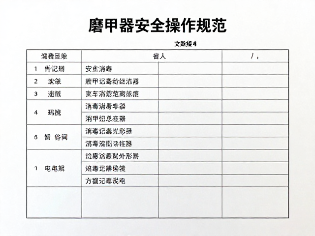 消毒记录登记指南