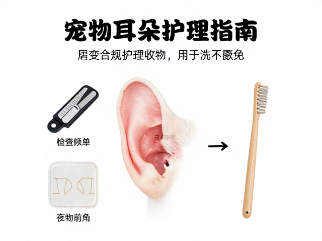 宠物耳朵护理指南:建立周度检查机制