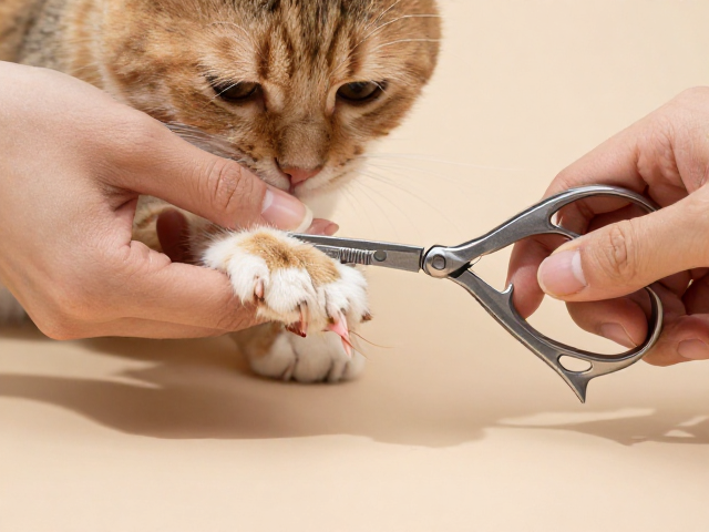 猫咪指甲过长怎么剪？易清洗收纳工具，日常毛发养护全攻略