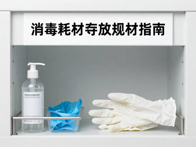 消毒耗材的隔离与警示标识