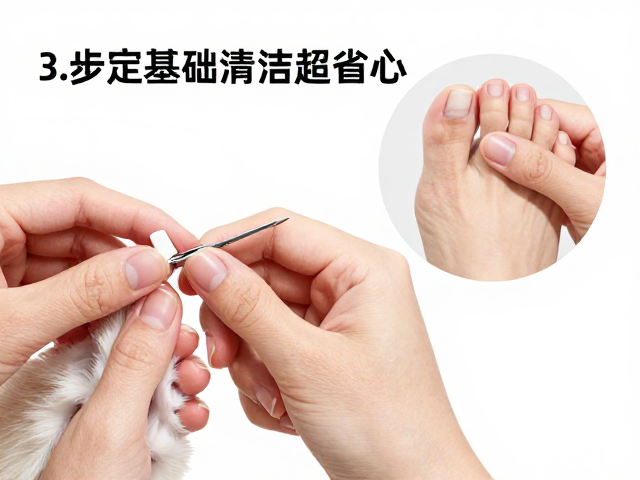 指甲修剪的核心技巧