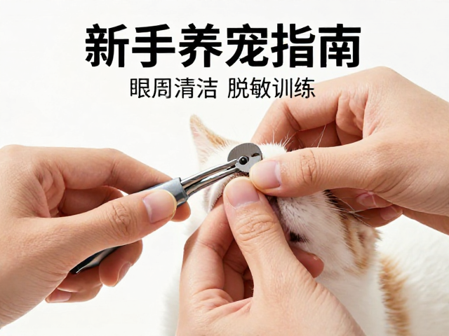 新手养宠指南,指甲修剪打磨、眼周清洁与工具脱敏训练