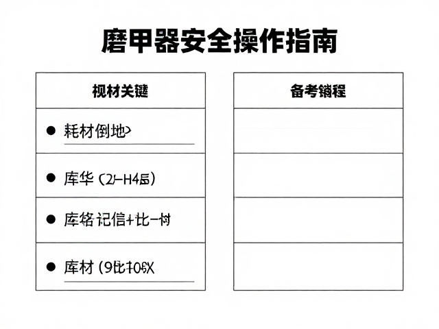 耗材备份与库存管理策略