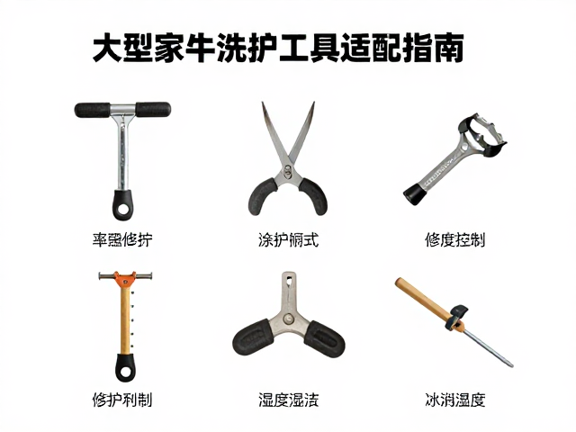 修蹄作业前的环境与工具准备