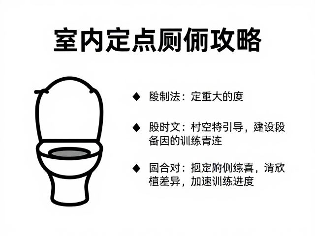 建立固定的如厕时间与空间关联