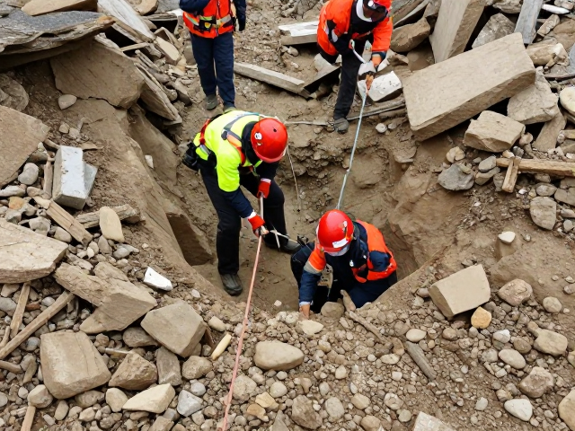 救援通道建立与人员提升技巧