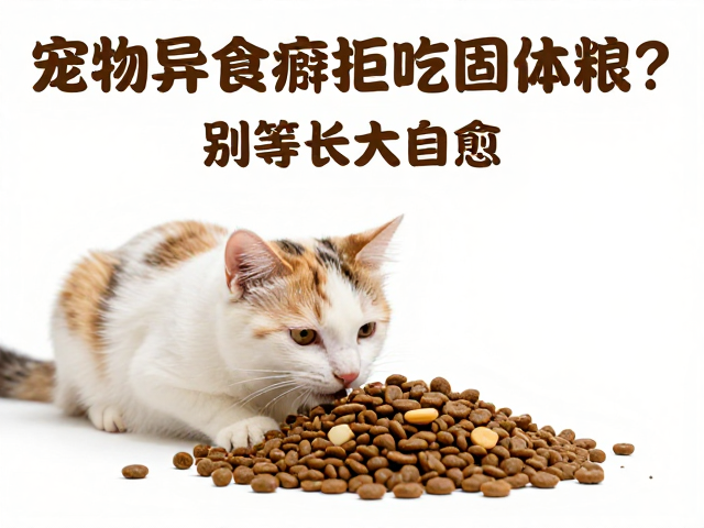宠物异食癖拒吃固体粮?别等长大自愈,警惕营养不良