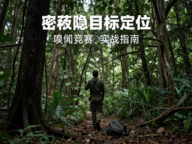 密林隐蔽目标定位,寻回专项课程,嗅闻竞赛实战指南