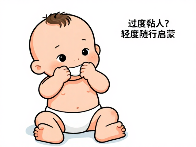 宝宝过度黏人?试试轻度随行启蒙,配合成功排便即时奖励建立自信