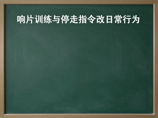 理解止步与停走指令的核心逻辑
