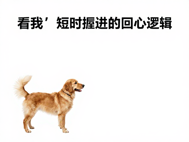 宠物训练,用“看我”,短时高频练习,快速掌握进笼回窝指令