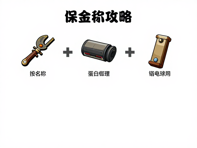 目标道具快速入手指南