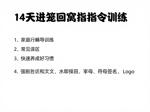常见误区与行为矫正