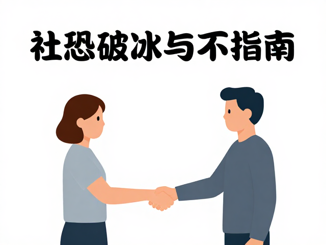社恐必看，循序渐进握手互动指南，礼貌破冰不尴尬
