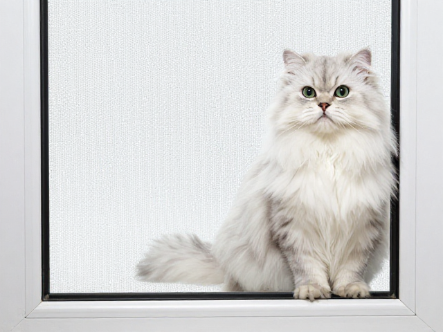 长毛宠物猫怎么封窗?金吉拉防坠安全全攻略