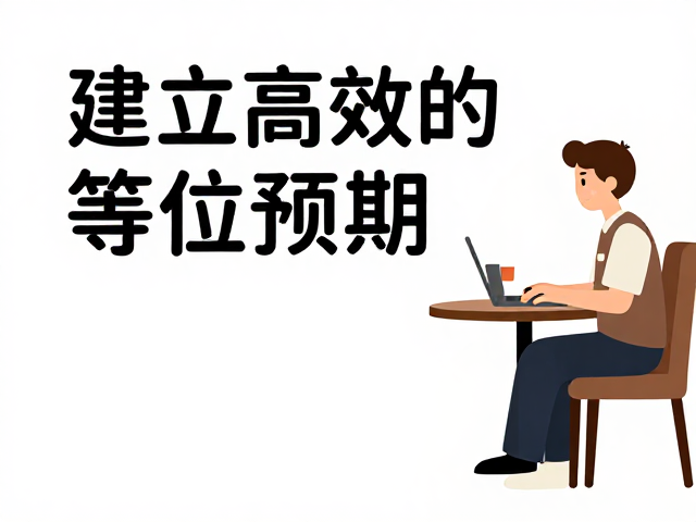 沟通技巧:建立高效的等位预期