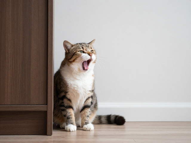 猫独处狂叫破坏家具?记录离家反应,揭秘焦虑根源与对策
